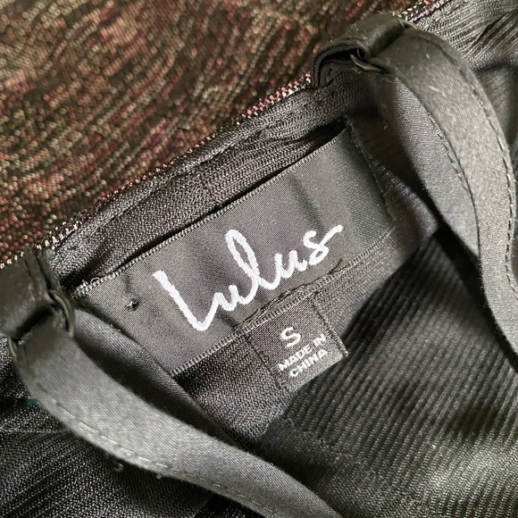 Lulus Sparkle Purple Mini Dress - Size Small - Picture 4 of 4